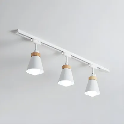 Modern LED Semi Flush Ceiling Light for Living Room Image - 4
