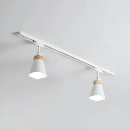 Modern LED Semi Flush Ceiling Light for Living Room Image - 5