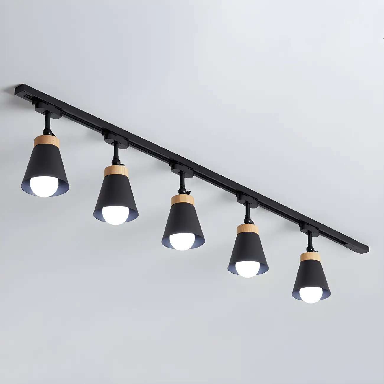 Modern LED Semi Flush Ceiling Light for Living Room Image - 7 | homeyfad