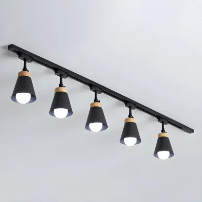 Modern LED Semi Flush Ceiling Light for Living Room Image - 7