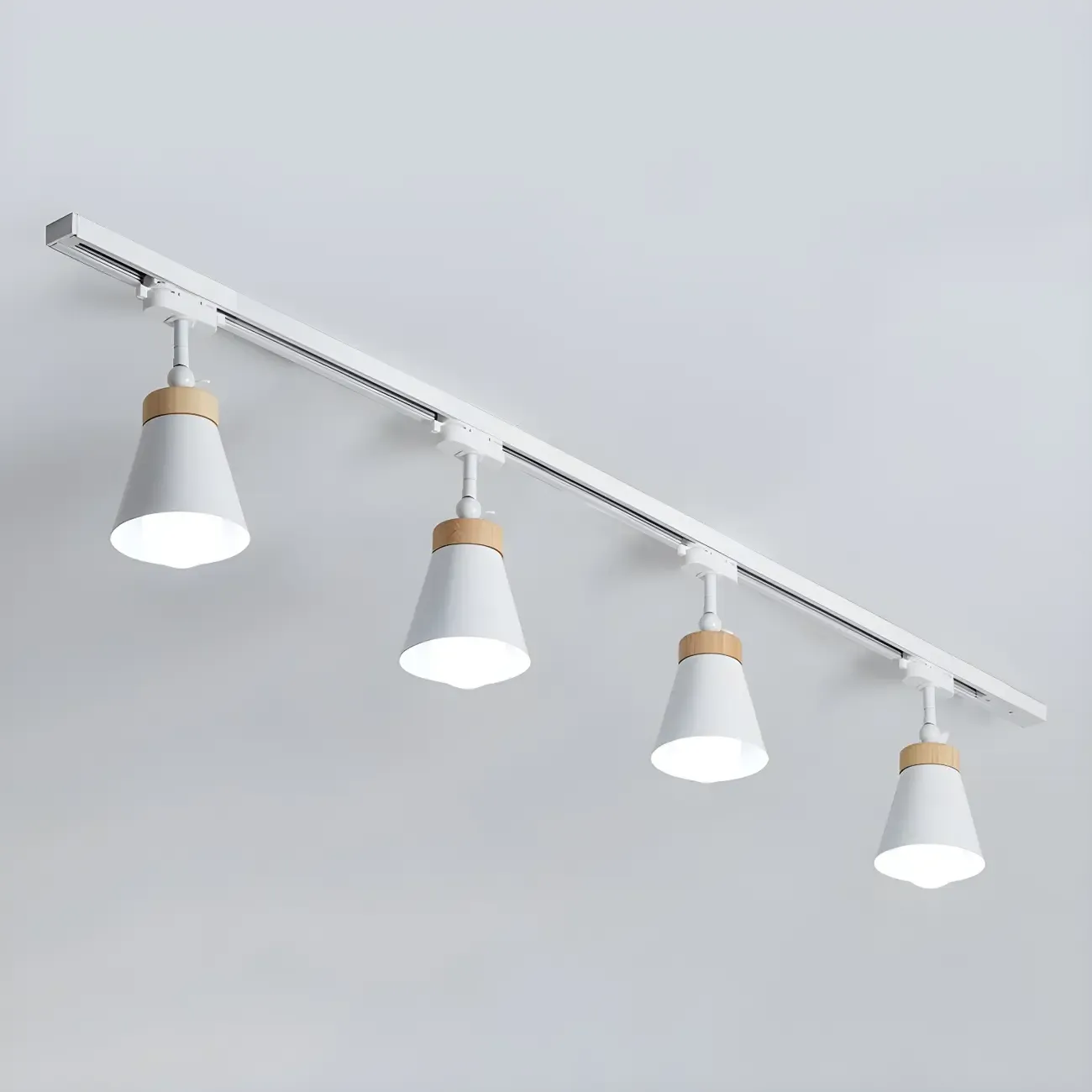 Modern LED Semi Flush Ceiling Light for Living Room Image - 10