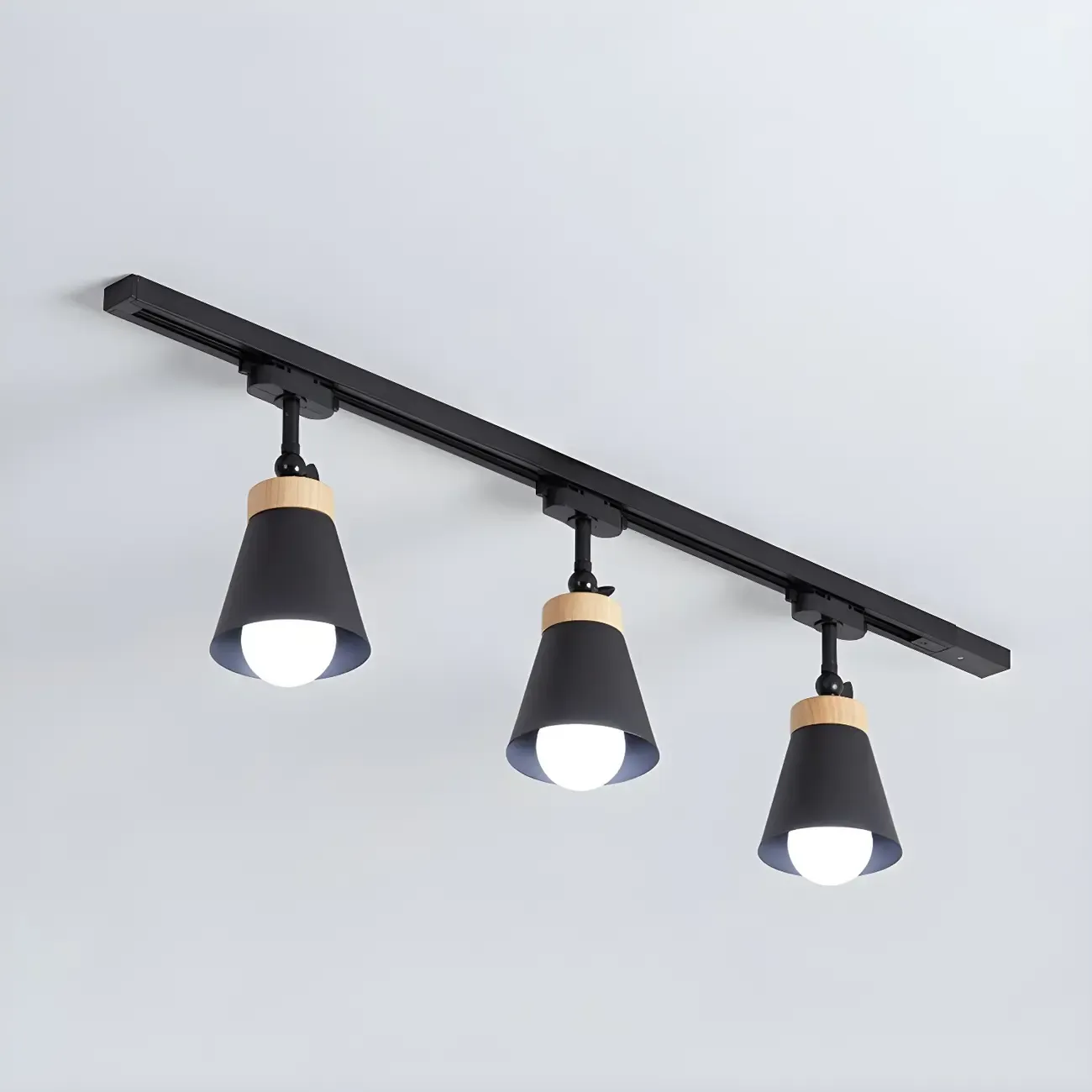 Modern LED Semi Flush Ceiling Light for Living Room Image - 11