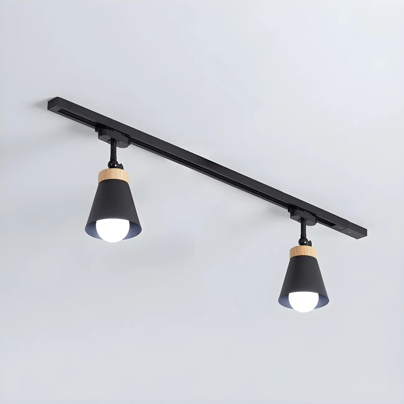 Modern LED Semi Flush Ceiling Light for Living Room Image - 12 | homeyfad