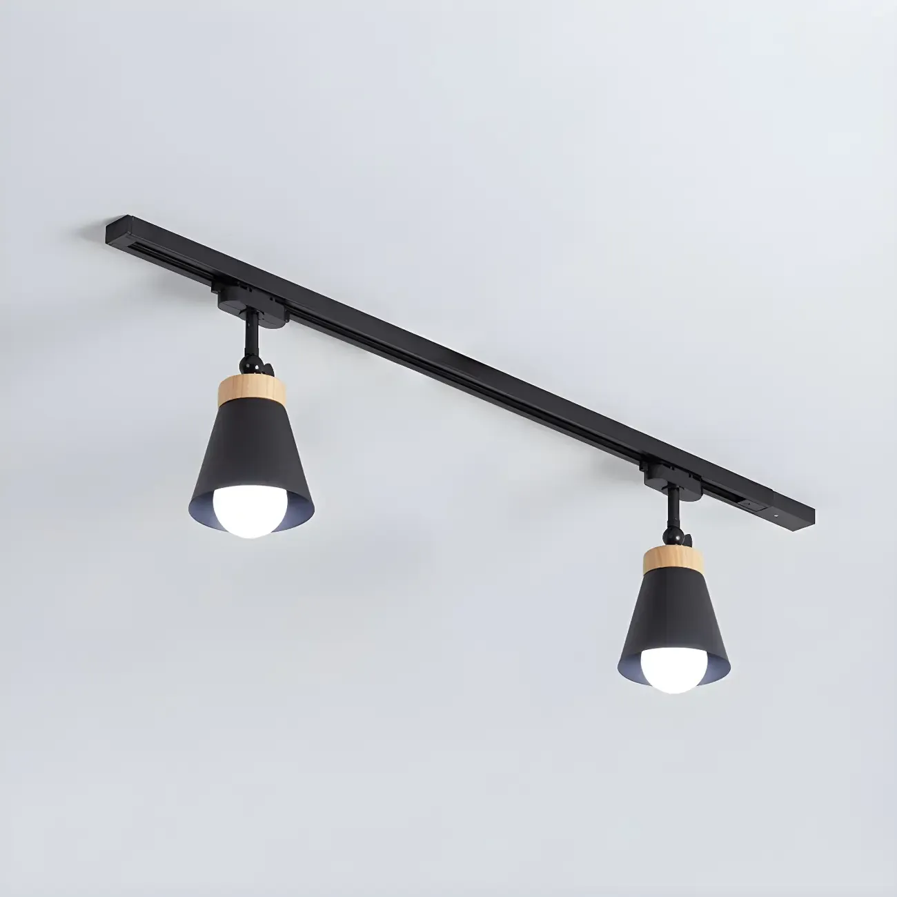 Modern LED Semi Flush Ceiling Light for Living Room Image - 12