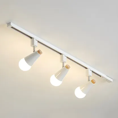 Modern LED Semi-Flush Ceiling Light for Living Room Image - 3