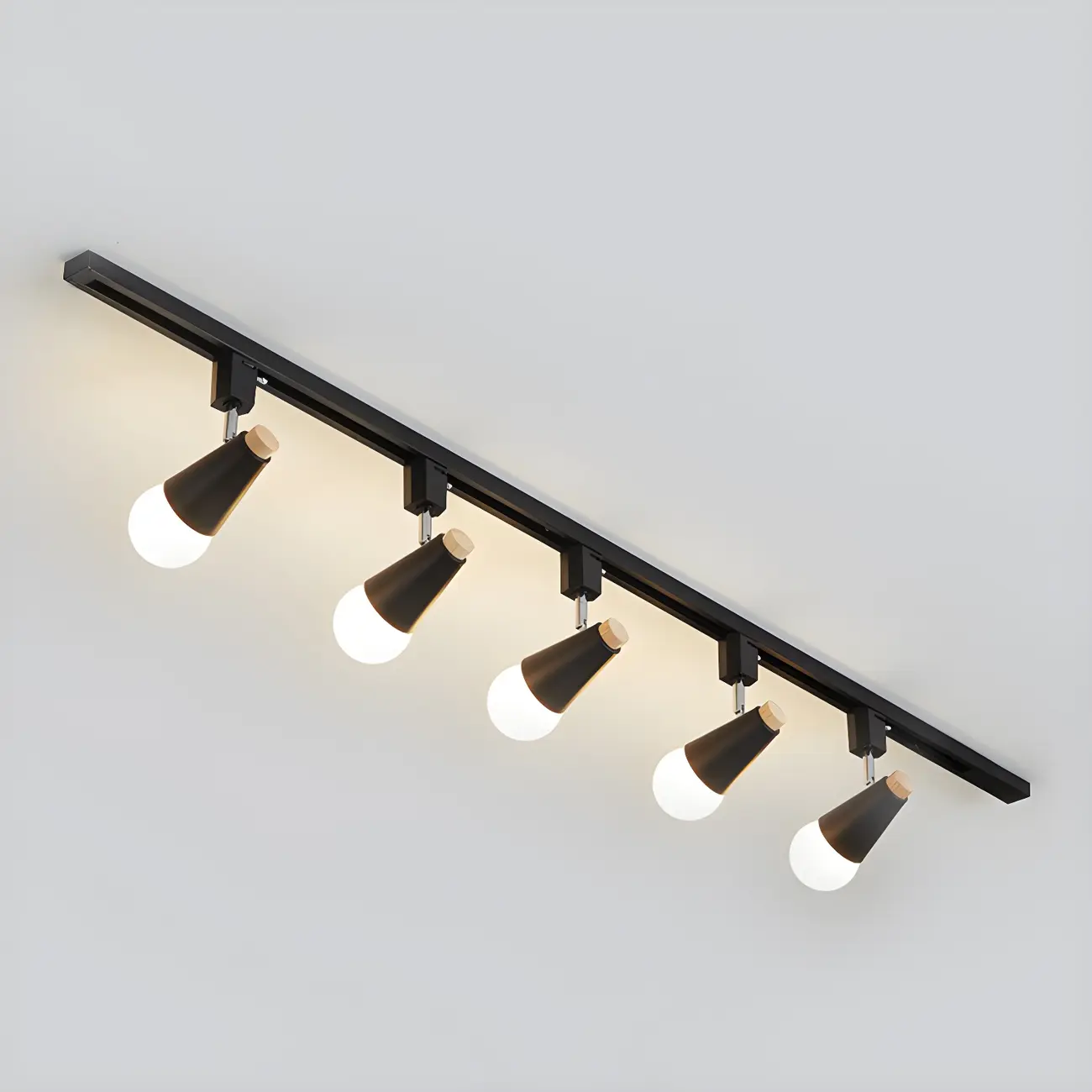Modern LED Semi-Flush Ceiling Light for Living Room Image - 6 | homeyfad