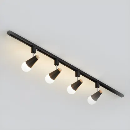 Modern LED Semi-Flush Ceiling Light for Living Room Image - 7