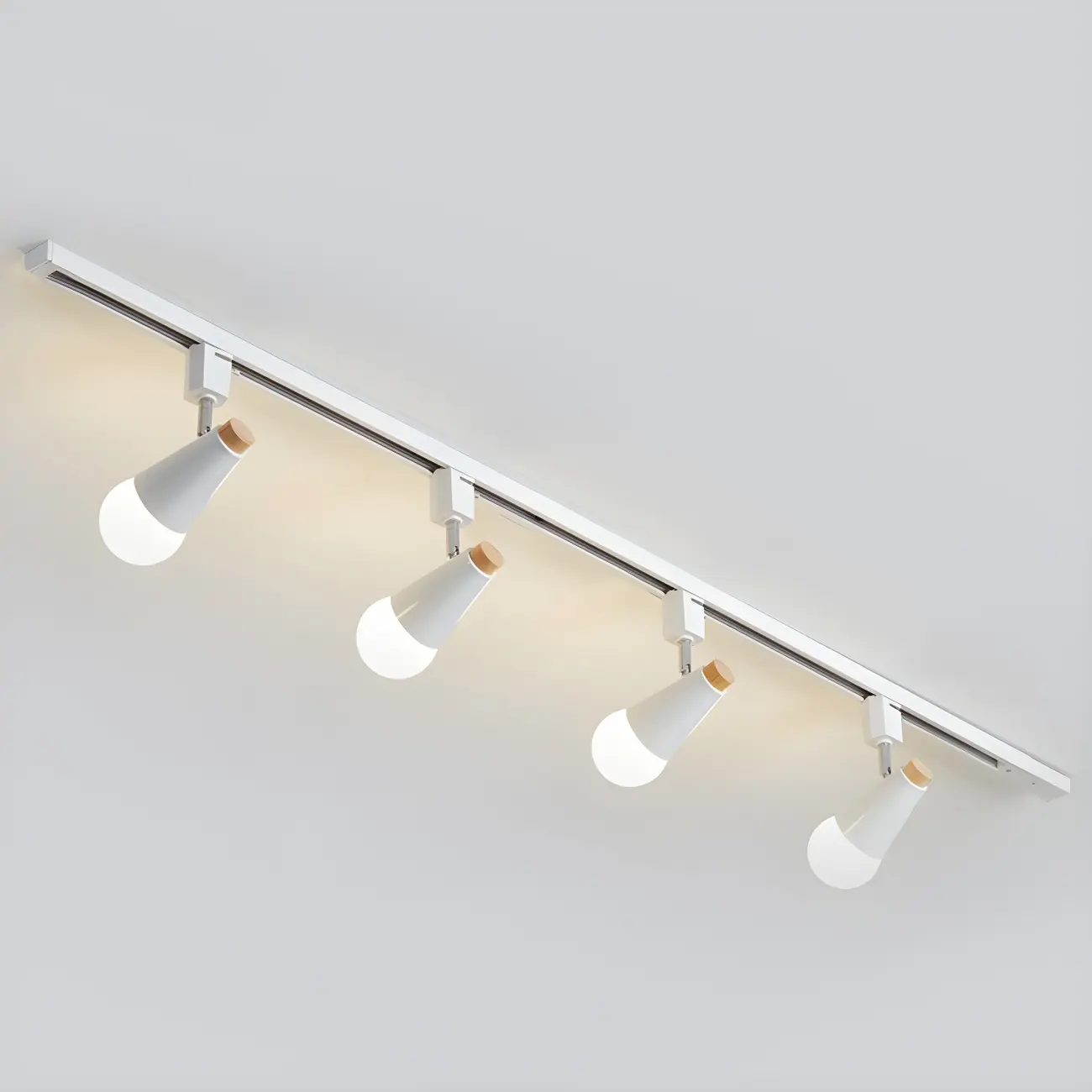Modern LED Semi-Flush Ceiling Light for Living Room Image - 8 | homeyfad