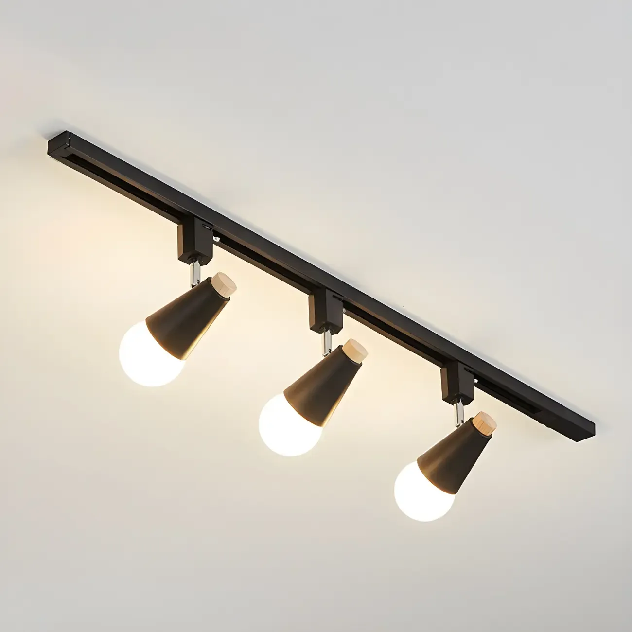 Modern LED Semi-Flush Ceiling Light for Living Room Image - 9