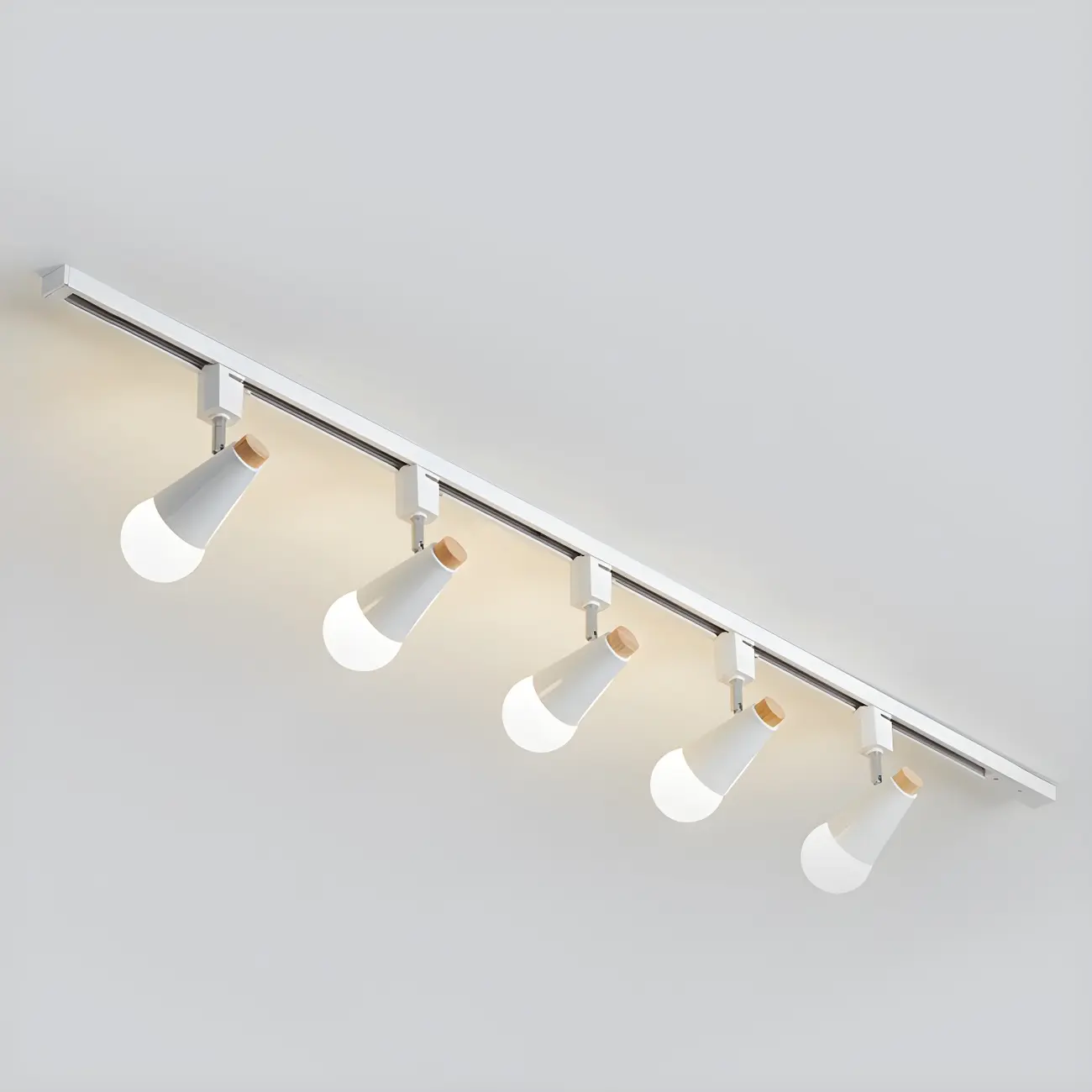 Modern LED Semi-Flush Ceiling Light for Living Room Image - 10 | homeyfad