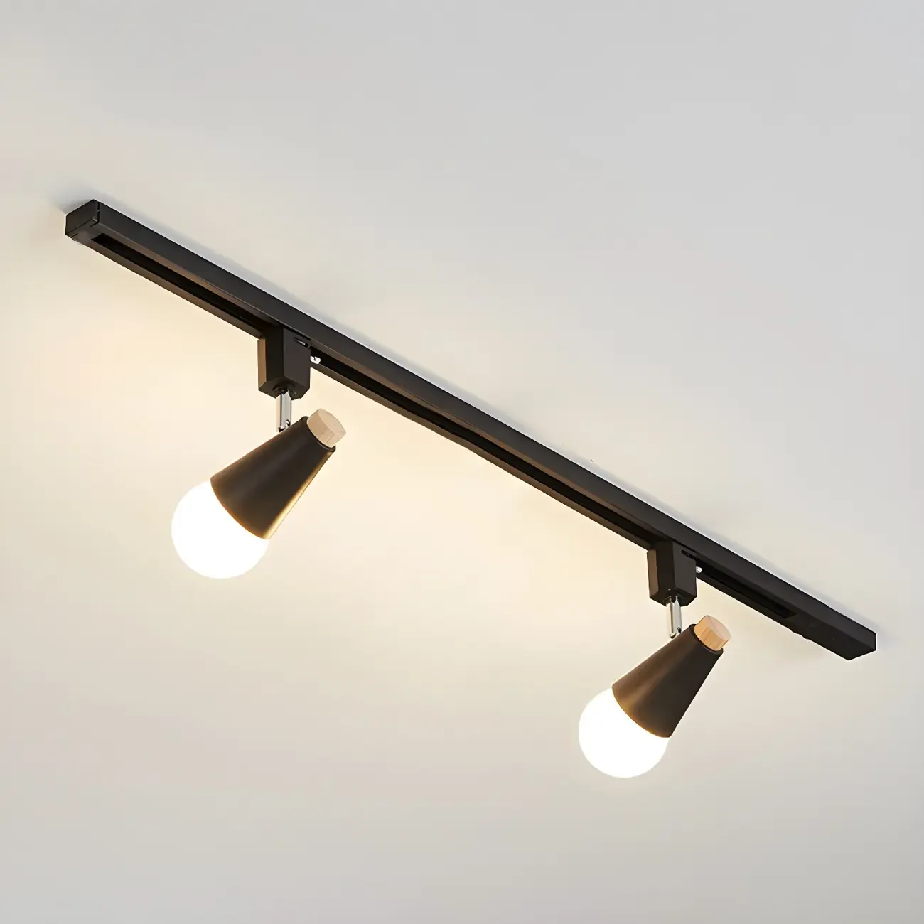 Modern LED Semi-Flush Ceiling Light for Living Room Image - 11