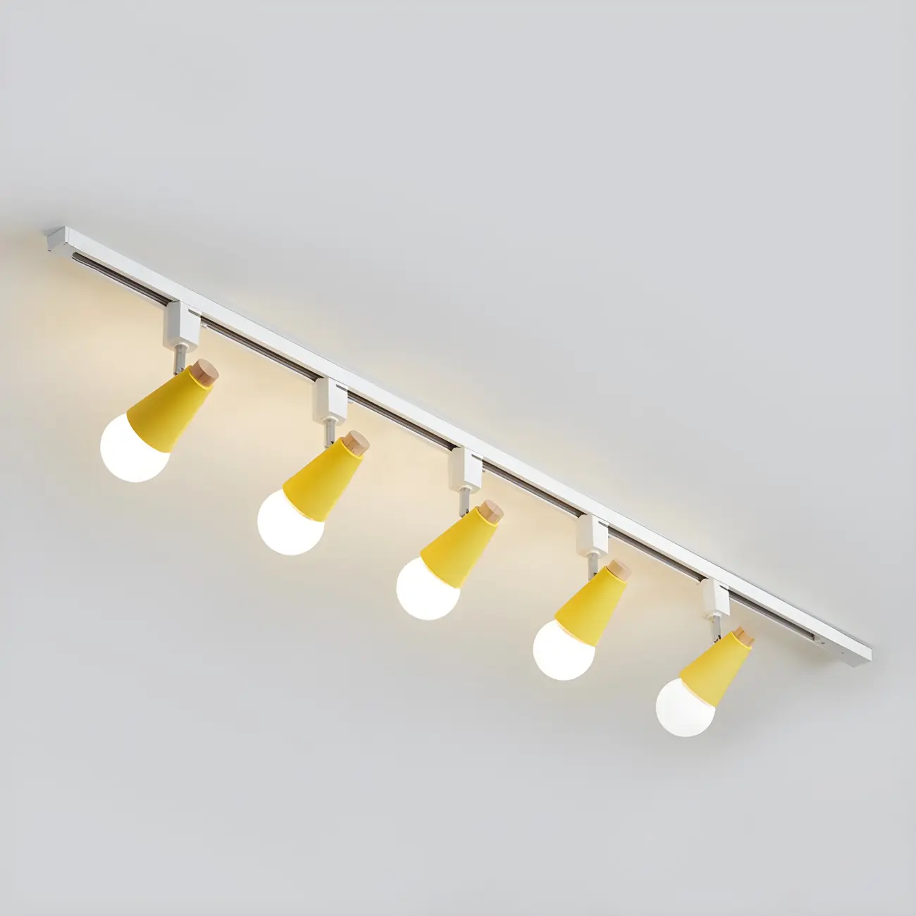 Modern LED Semi-Flush Ceiling Light for Living Room Image - 12 | homeyfad