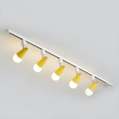 Modern LED Semi-Flush Ceiling Light for Living Room Image - 12