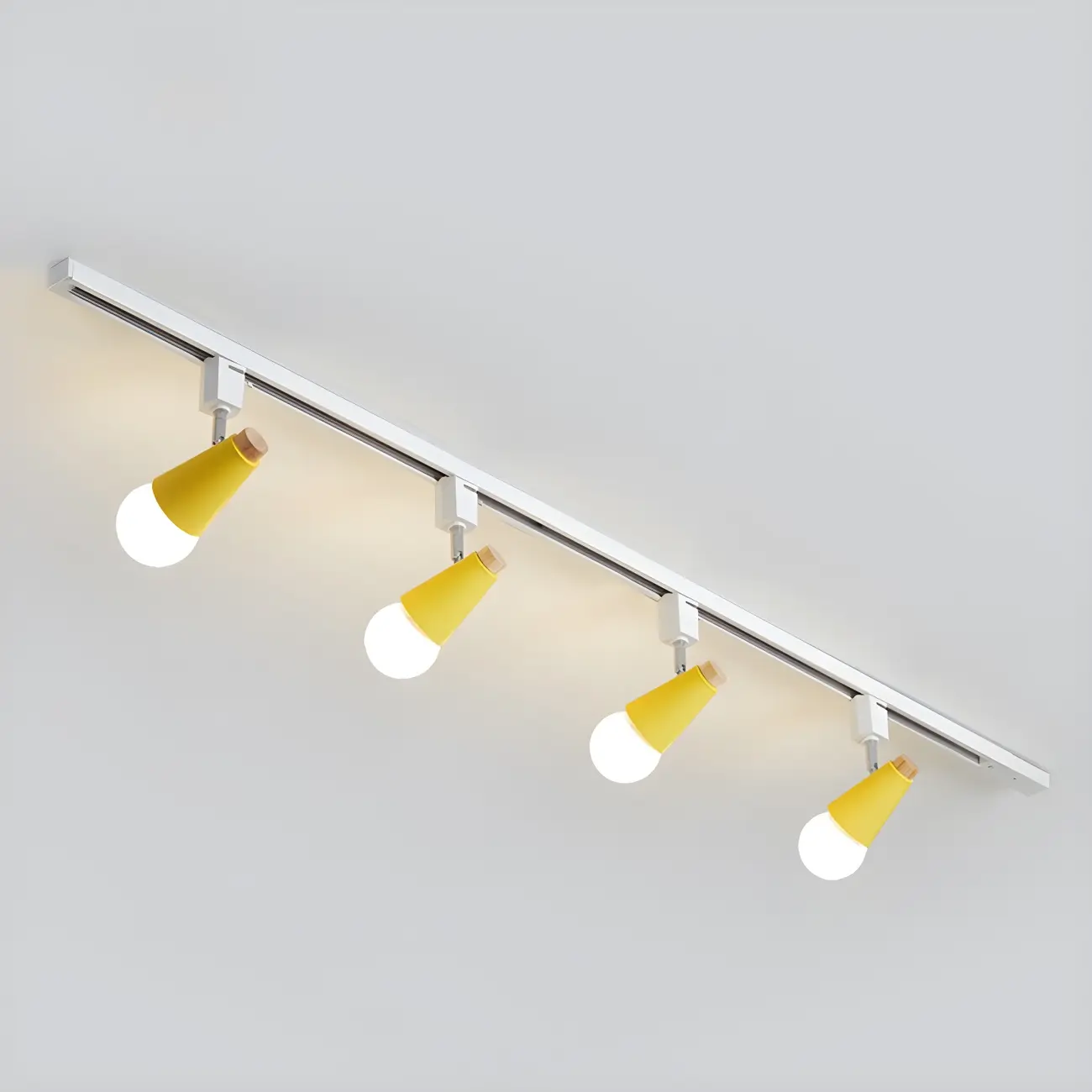 Modern LED Semi-Flush Ceiling Light for Living Room Image - 13 | homeyfad