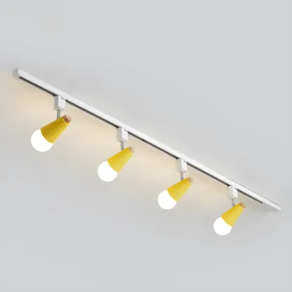 Modern LED Semi-Flush Ceiling Light for Living Room Image - 13