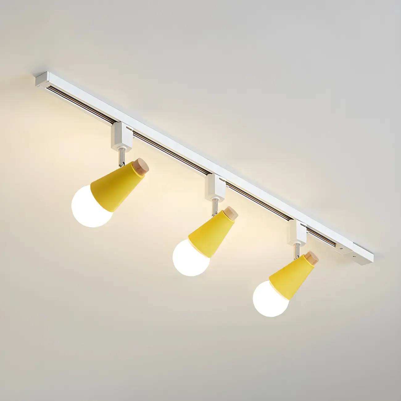 Modern LED Semi-Flush Ceiling Light for Living Room Image - 14