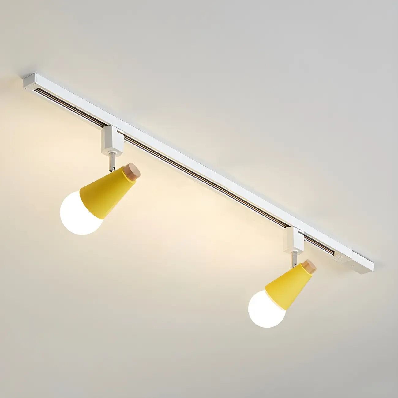 Modern LED Semi-Flush Ceiling Light for Living Room Image - 15