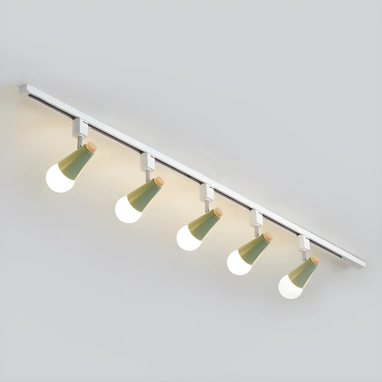 Modern LED Semi-Flush Ceiling Light for Living Room Image - 16 | homeyfad