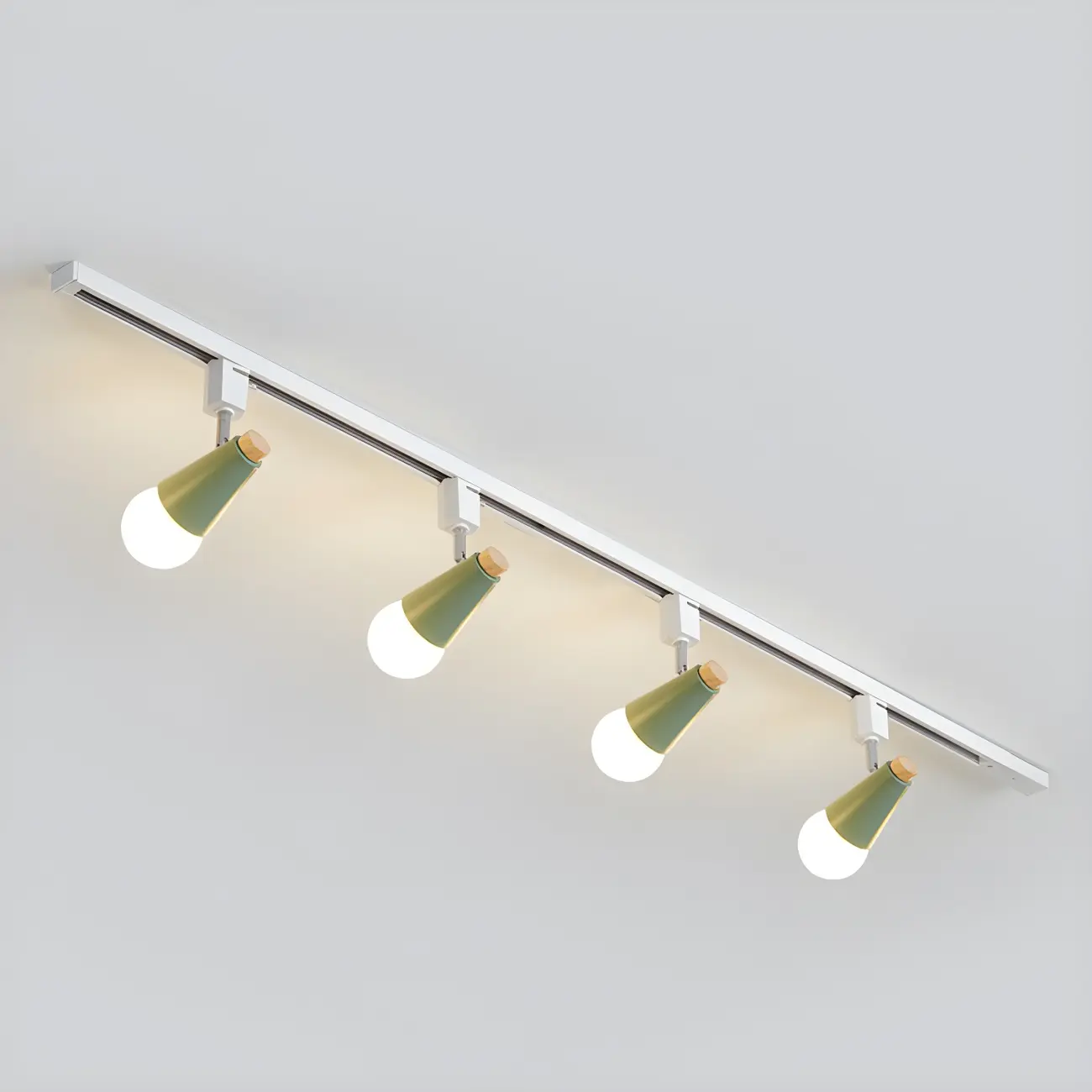 Modern LED Semi-Flush Ceiling Light for Living Room Image - 17 | homeyfad