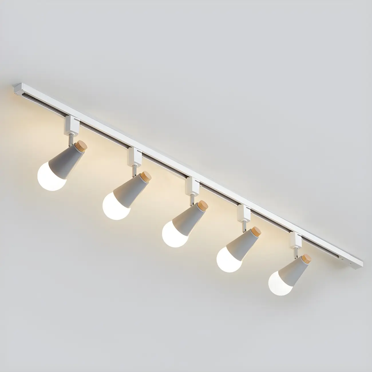 Modern LED Semi-Flush Ceiling Light for Living Room Image - 20 | homeyfad