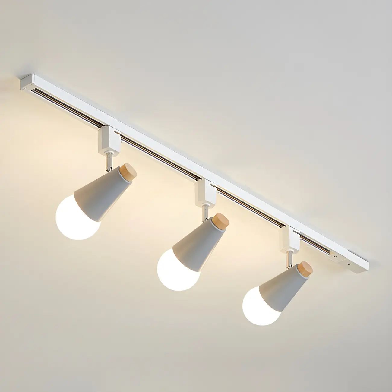 Modern LED Semi-Flush Ceiling Light for Living Room Image - 22 | homeyfad