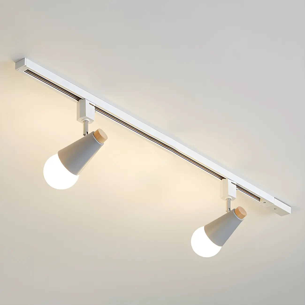 Modern LED Semi-Flush Ceiling Light for Living Room Image - 23 | homeyfad