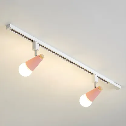 Modern LED Semi-Flush Ceiling Light for Living Room Image - 27