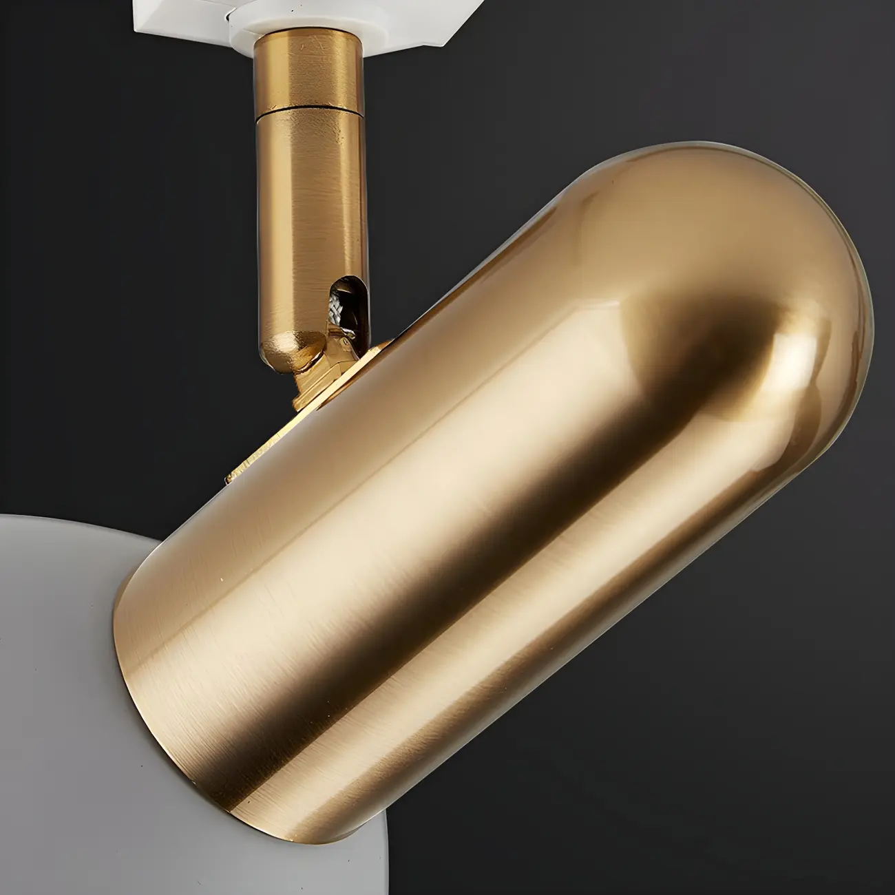 4-Light Modern Metal Dome Shade Slidable LED Track Light | homeyfad