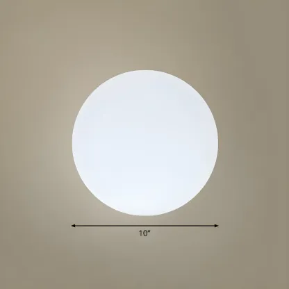 Modern Sphere Rechargeable Plastic Landscape Lighting Image - 6
