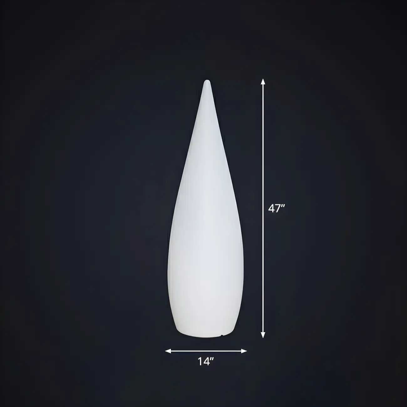 Modern Teardrop Rechargeable Decorative Landscape Lighting Image - 6 | homeyfad