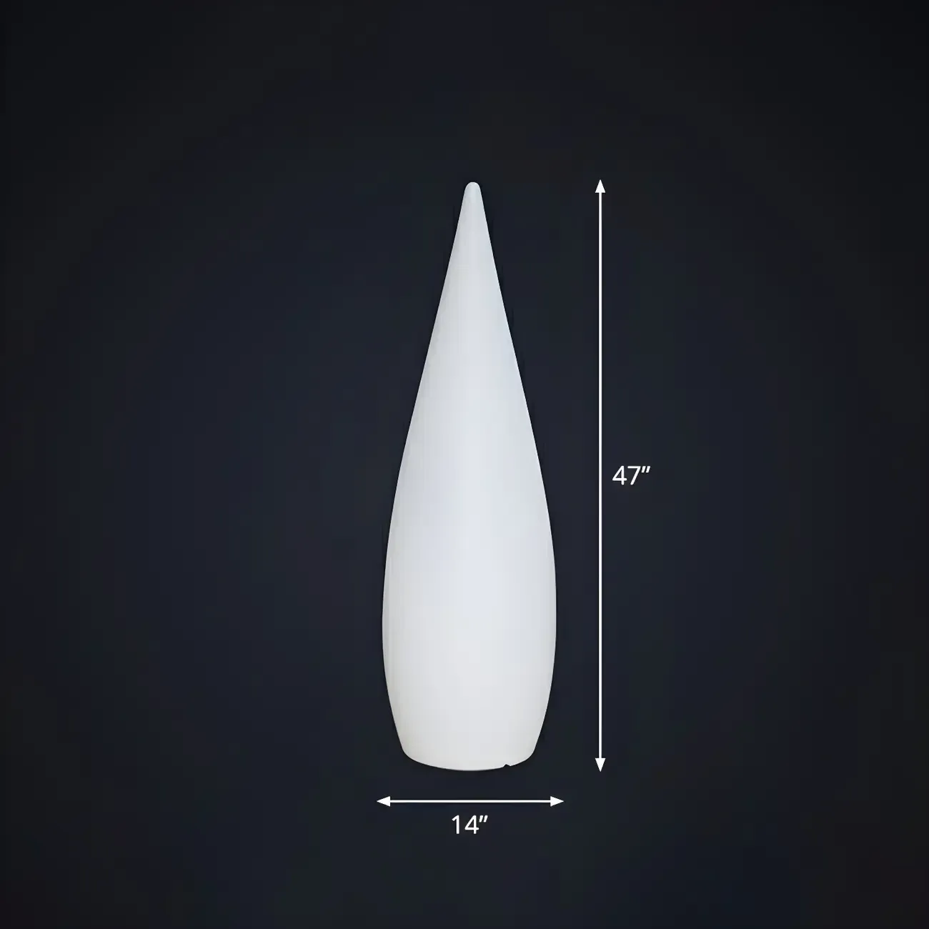Modern Teardrop Rechargeable Decorative Landscape Lighting Image - 6