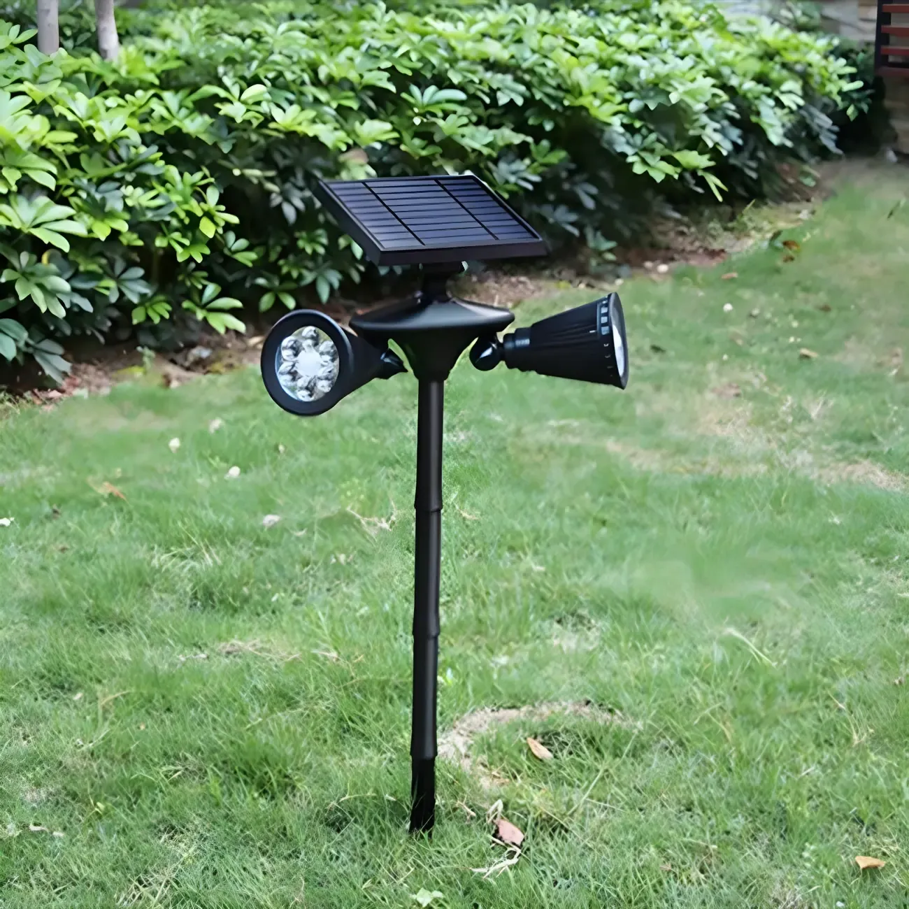 Modern Solar 2-Light Adjustable Landscape Lighting Image - 1