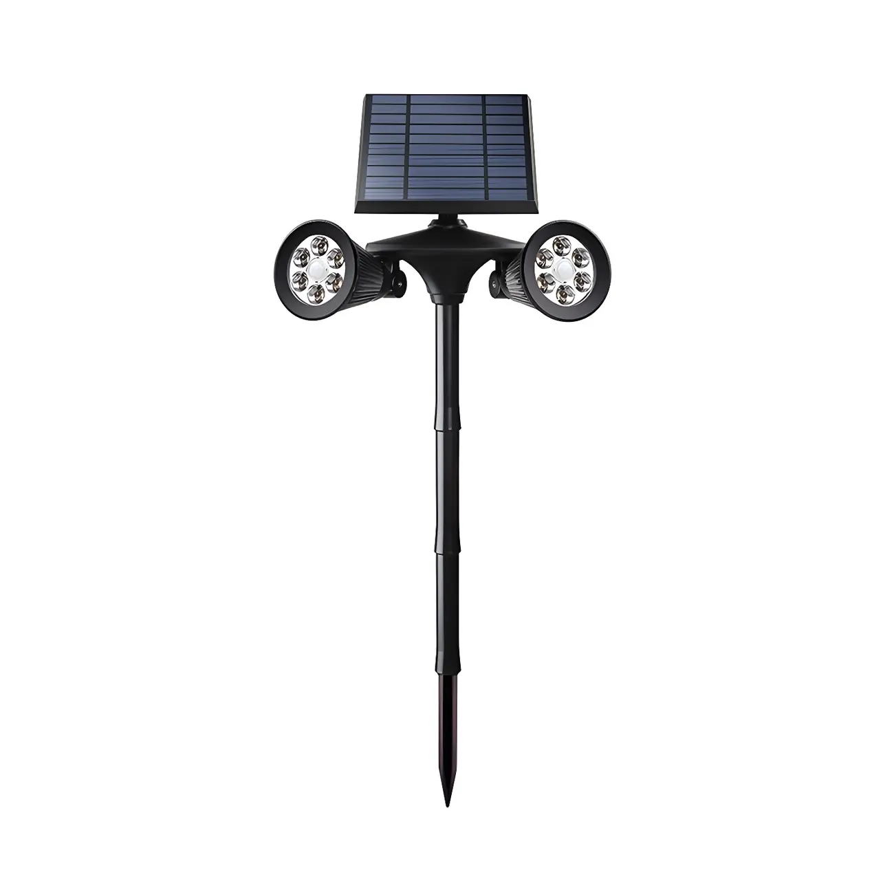 Modern Solar 2-Light Adjustable Landscape Lighting Image - 5 | homeyfad