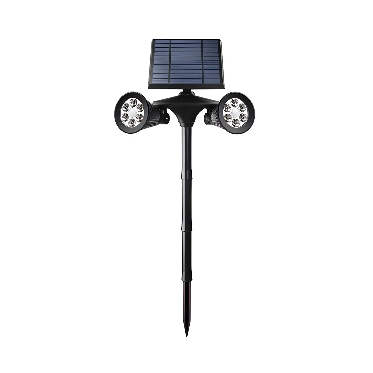 Modern Solar 2-Light Adjustable Landscape Lighting Image - 5