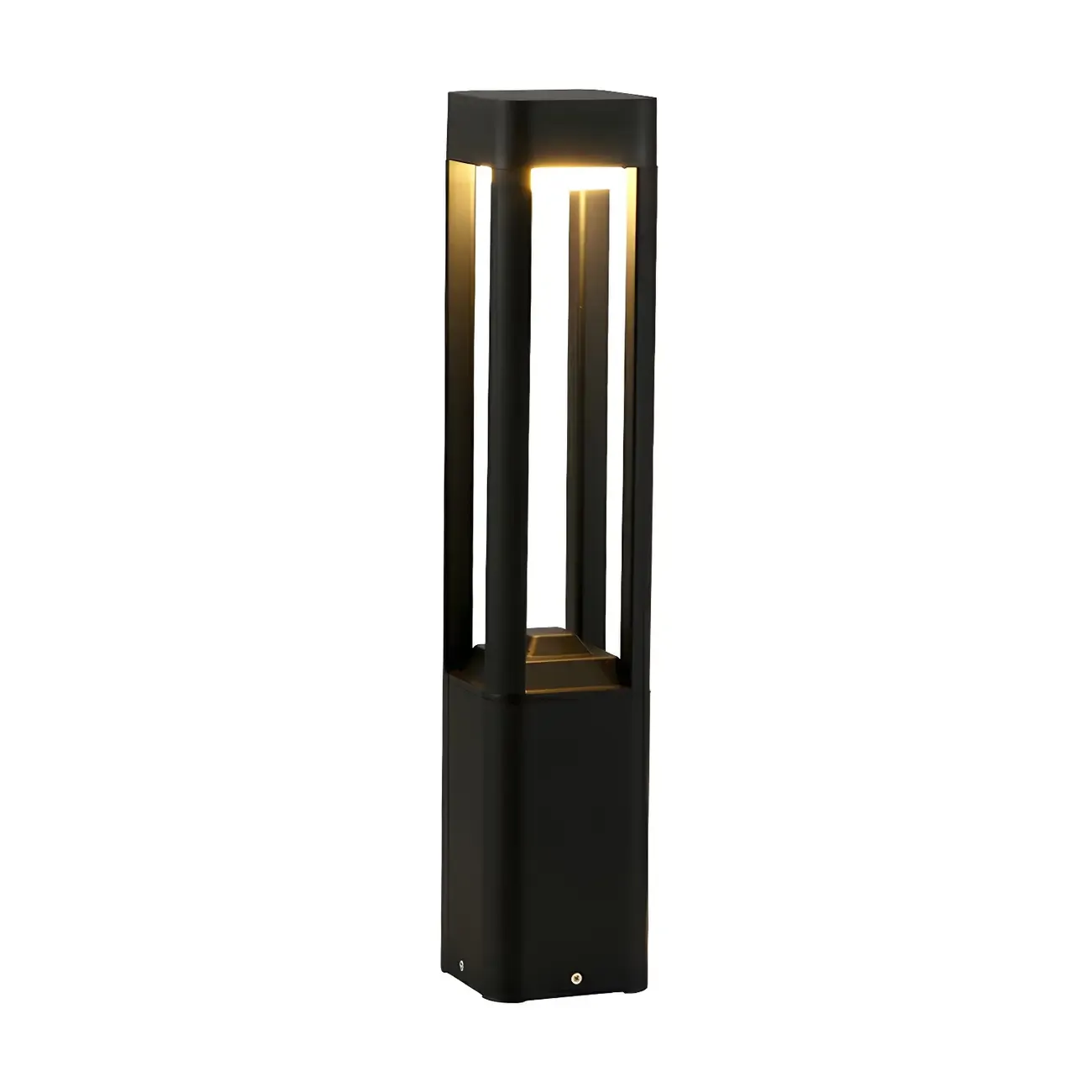 Modern Cuboid Metal LED Landscape Lighting Image - 8