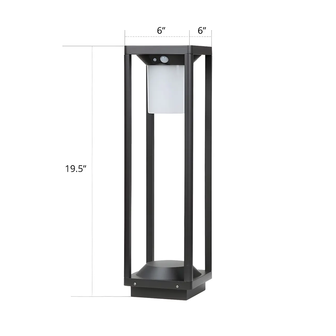 Contemporary Metal Black Open Landscape Lighting Image - 6 | homeyfad
