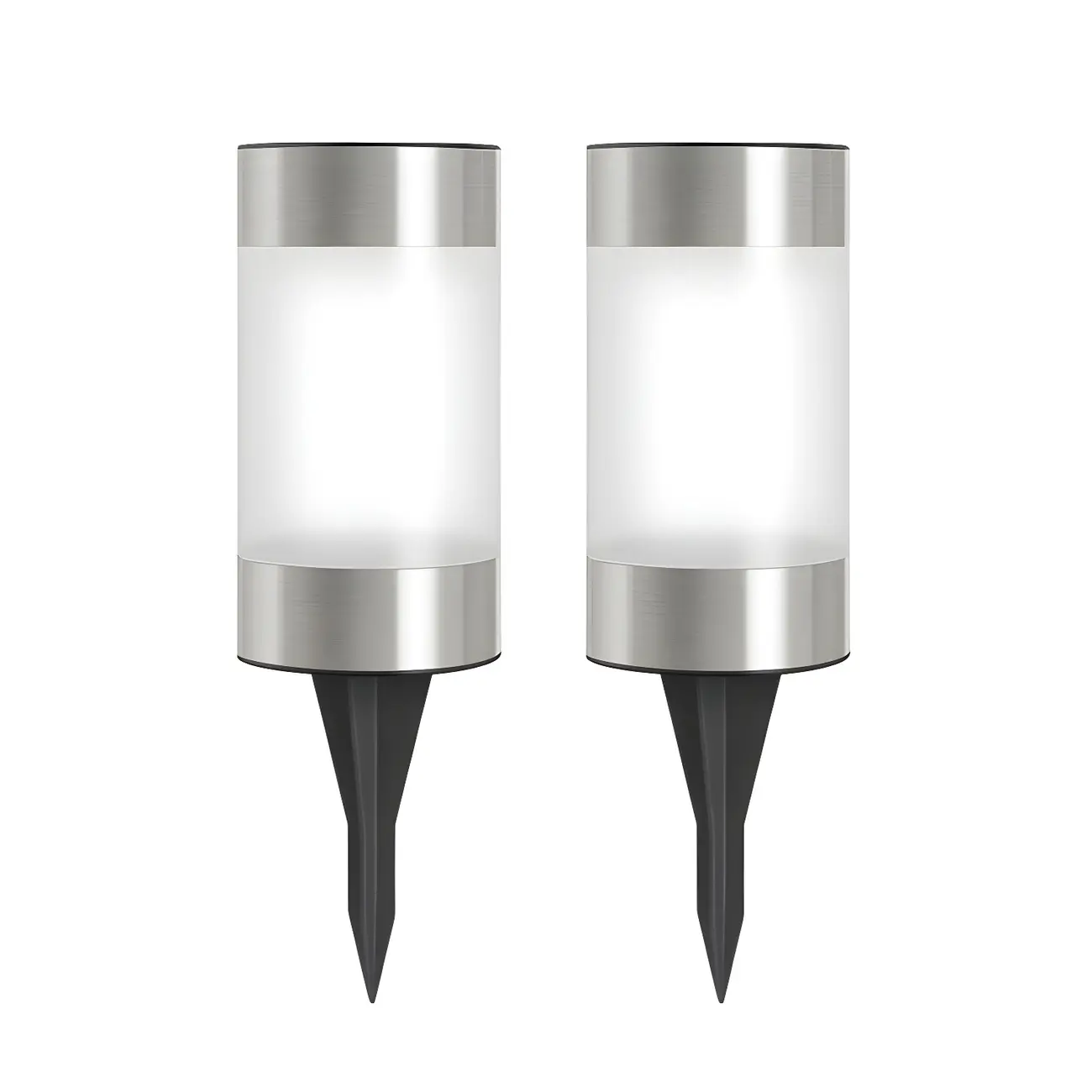 Stainless Steel Cylinder LED Stake Waterproof Landscape Lighting Image - 4 | homeyfad