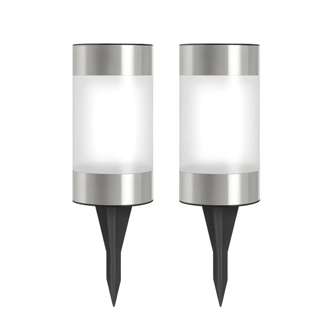 Stainless Steel Cylinder LED Stake Waterproof Landscape Lighting Image - 4