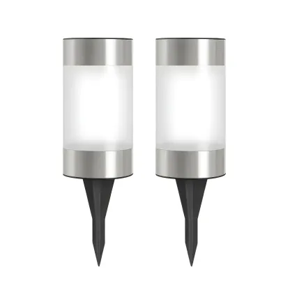Stainless Steel Cylinder LED Stake Waterproof Landscape Lighting Image - 4