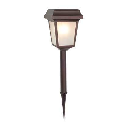 Trapezoidal Stake Metal Solar Landscape Lighting