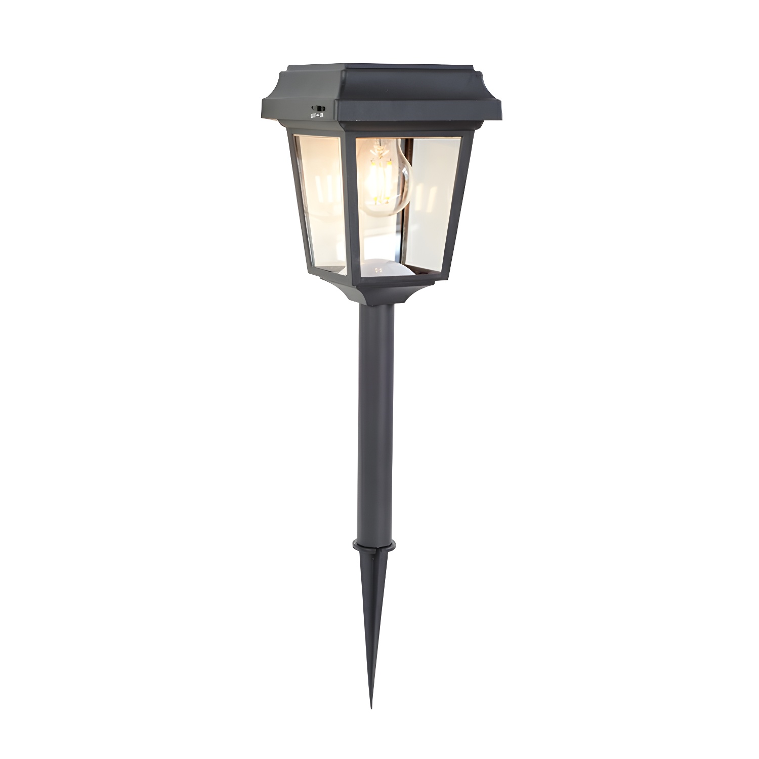 Trapezoidal Stake Metal Solar Landscape Lighting | homeyfad