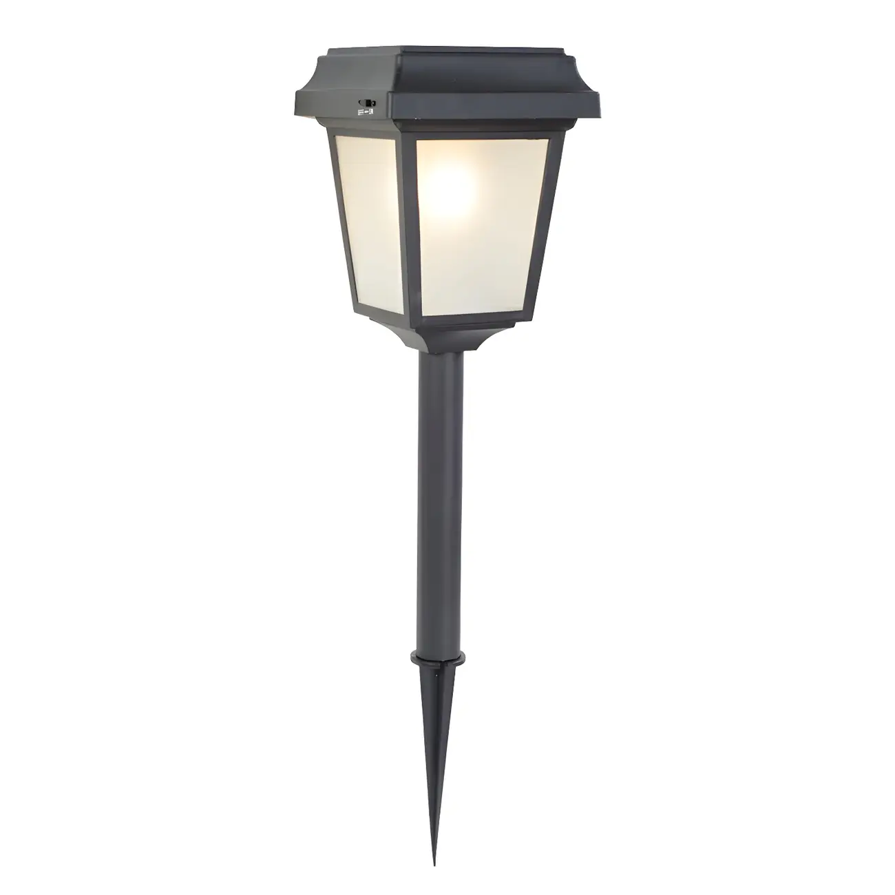 Trapezoidal Stake Metal Solar Landscape Lighting Image - 7 | homeyfad