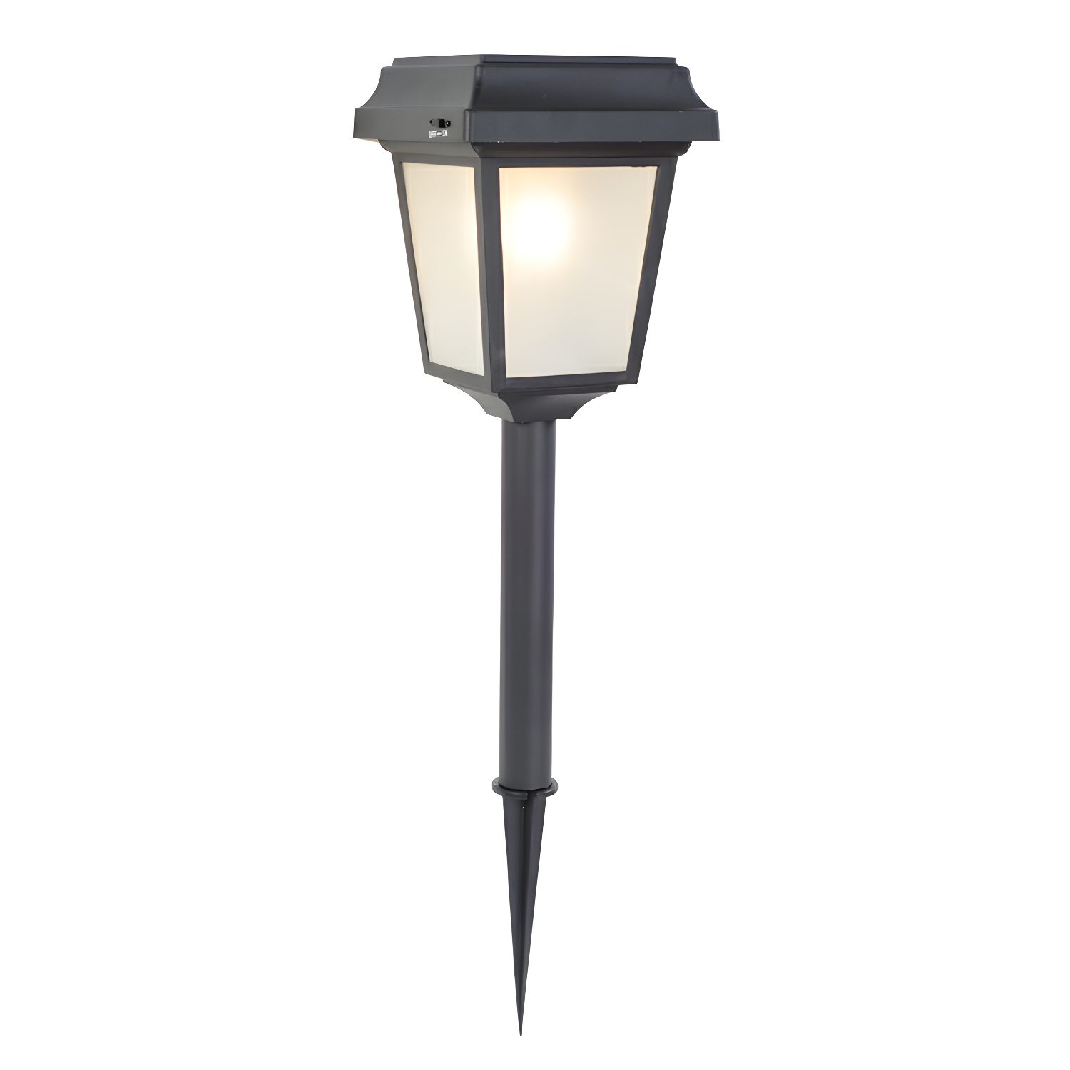 Trapezoidal Stake Metal Solar Landscape Lighting | homeyfad