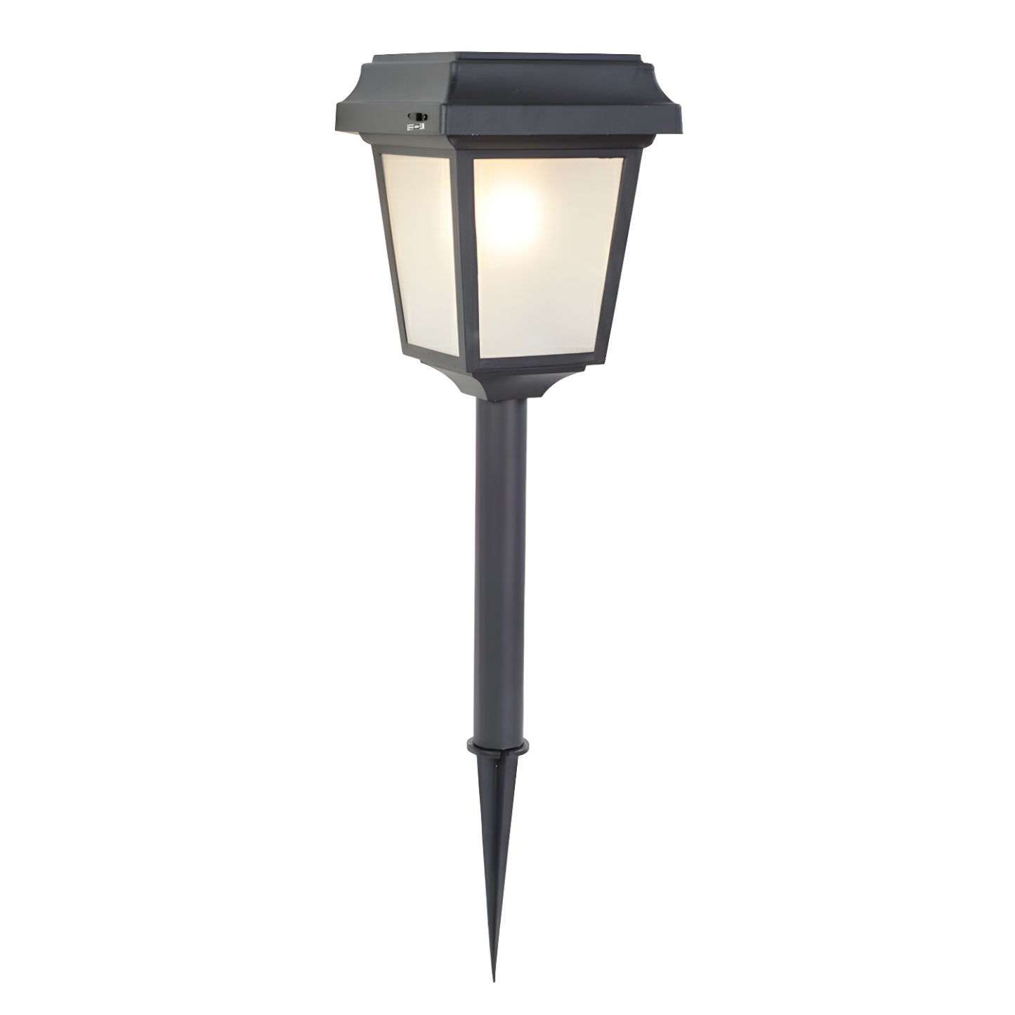 Trapezoidal Stake Metal Solar Landscape Lighting