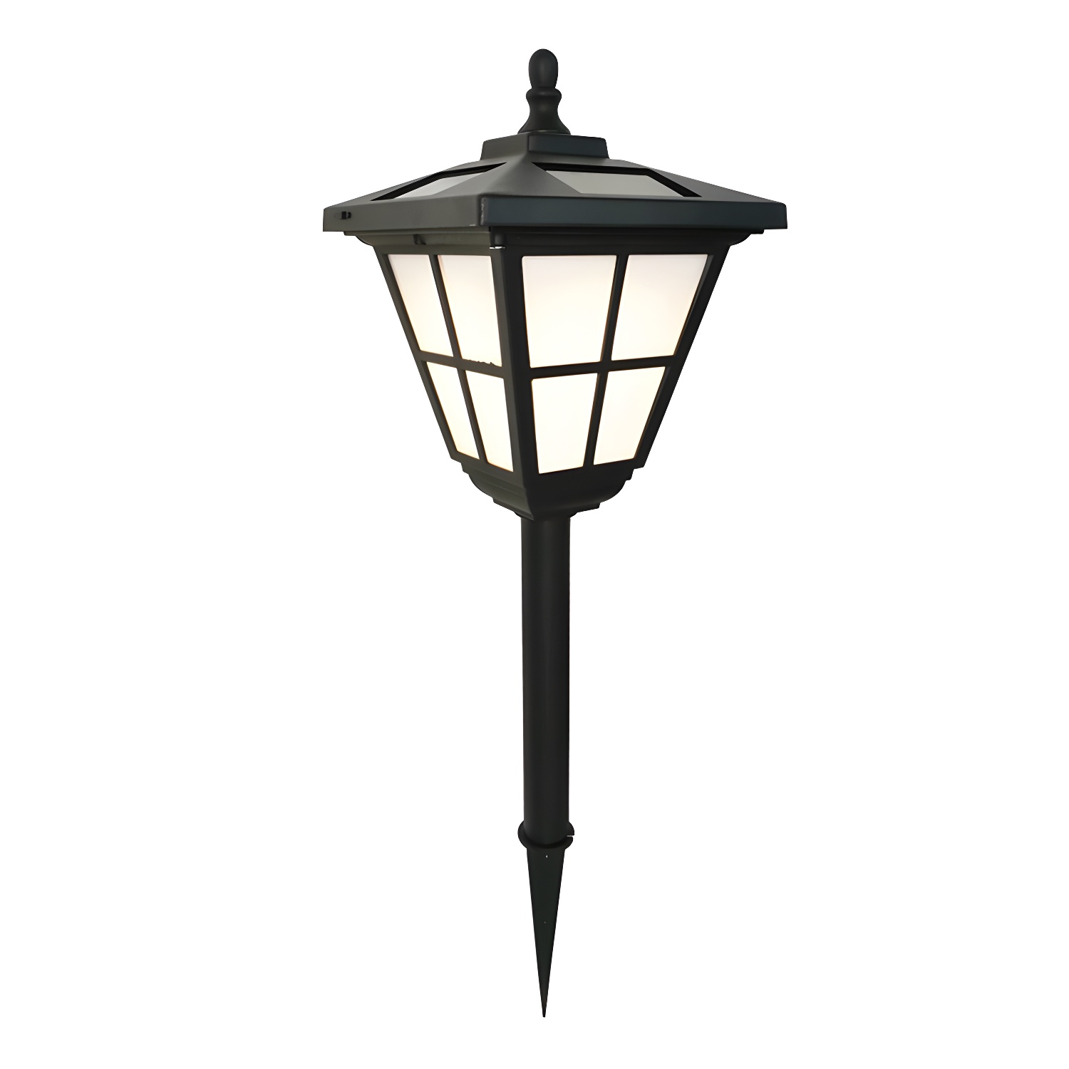 Classic Trapezoid Pane Solar Landscape Lighting | homeyfad