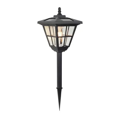 Classic Trapezoid Pane Solar Landscape Lighting Image - 5