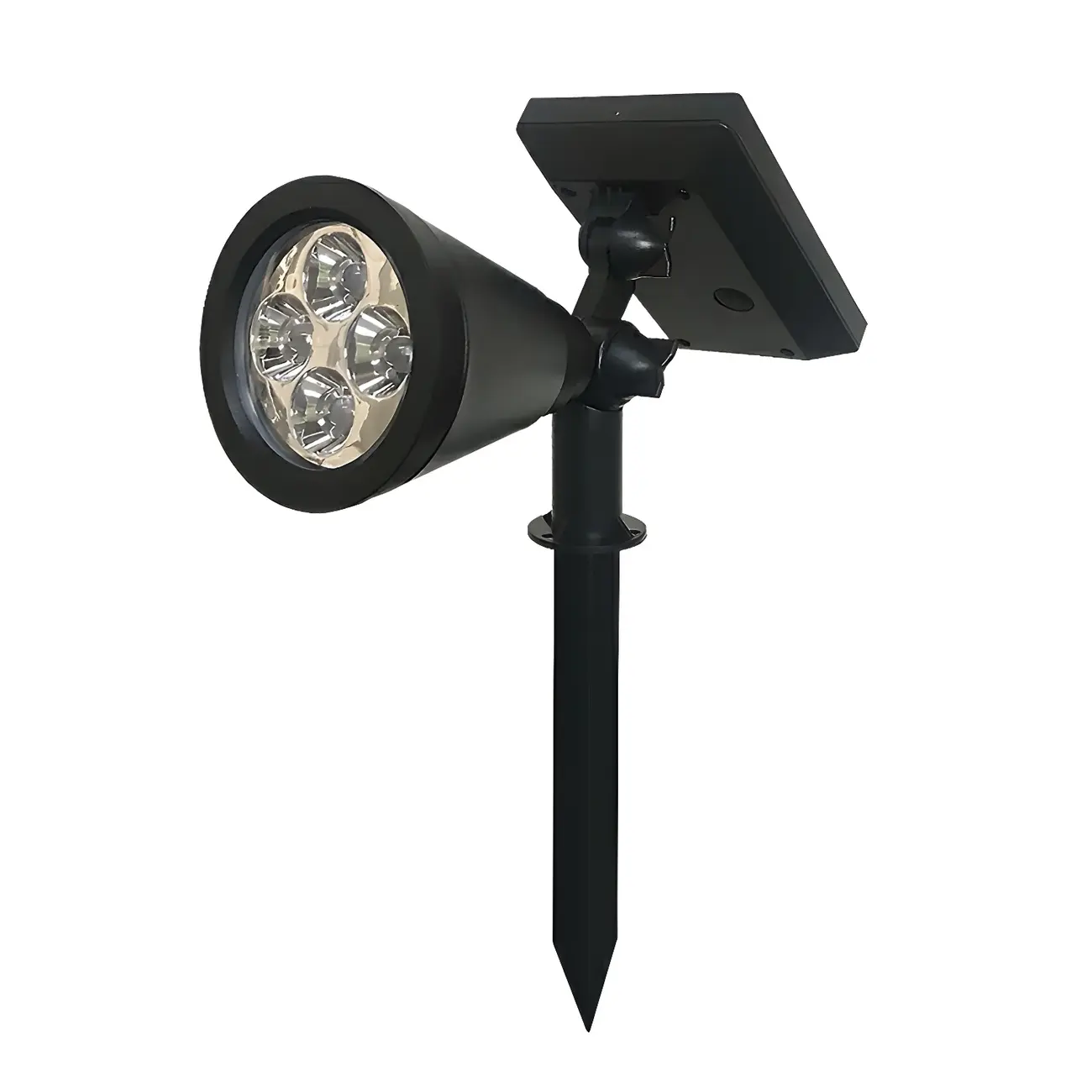 Modern Solar Sleek Cone Landscape Lighting Image - 6 | homeyfad