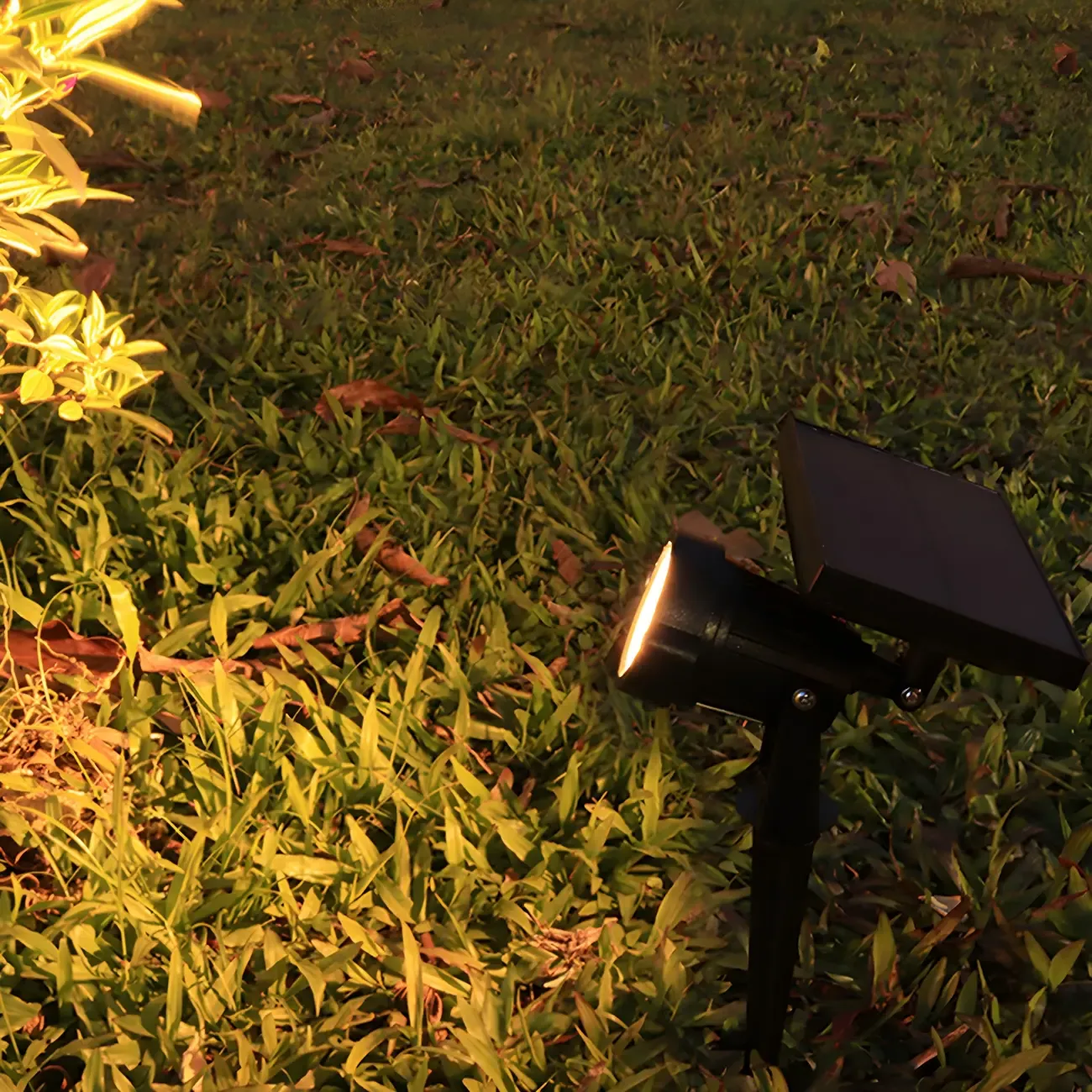 Modern Black Solar Spike Landscape Lighting Image - 3