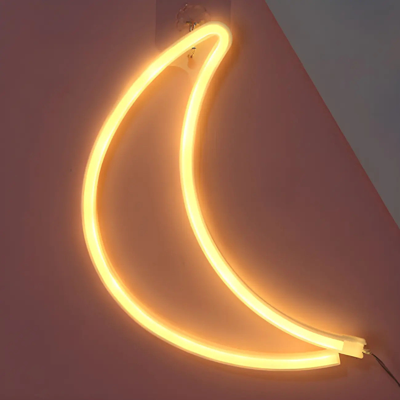 Simple Neon Acrylic Art Decor Wall Night Light Image - 1 | homeyfad