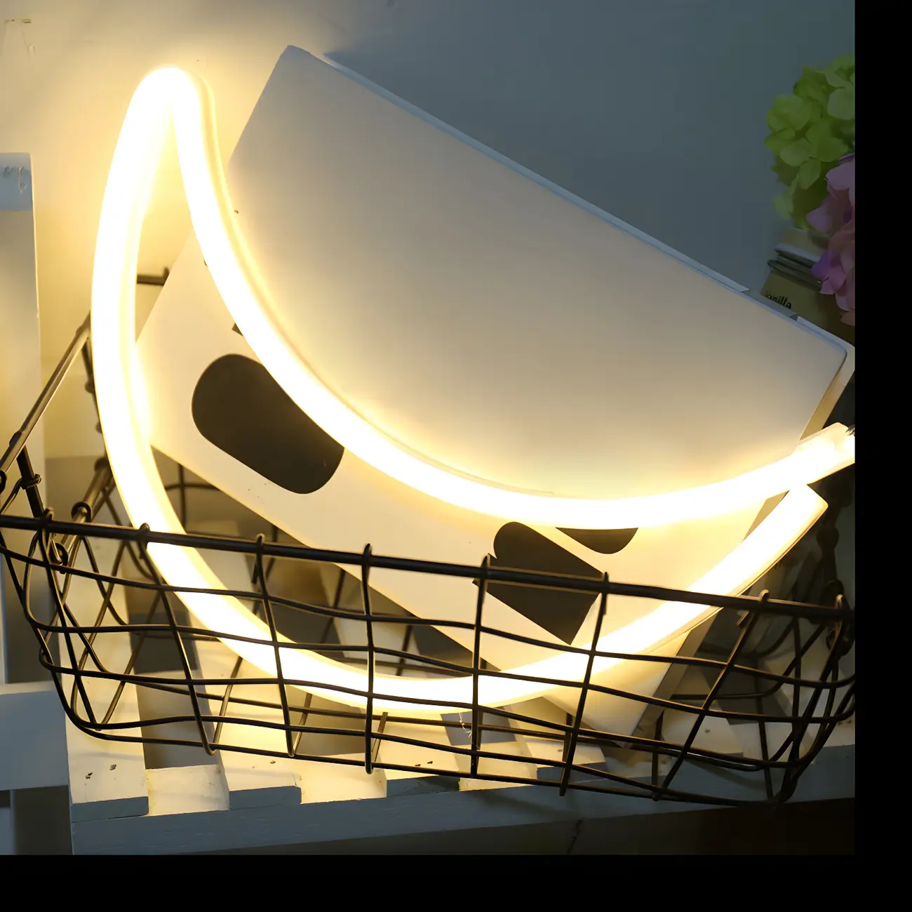 Simple Neon Acrylic Art Decor Wall Night Light Image - 2 | homeyfad